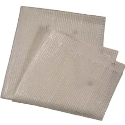 Tenda da sole retinata con anelli 250x300 cm trasparente