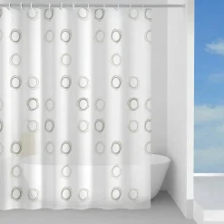 Tenda doccia Nidi in peva 180x200 cm grigia