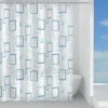 Tenda doccia Tablet in peva 120x200 cm azzurra