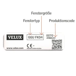 Tenda parasole Velux manuale da esterno in rete nera