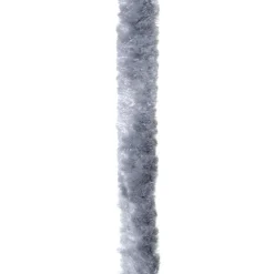 Tenda per porta in ciniglia di polipropilene 100x220 cm grigio