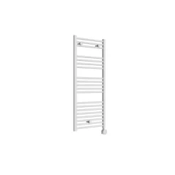 Termoarredo elettrico in acciaio bianco Bormio L 50 x H 120 cm
