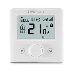 Termostato Smart Home Wifi Avidsen HomeFlow WL a batteria wireless