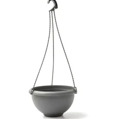 Terrae Basket con gancio universale 25 cm grigio Fumo