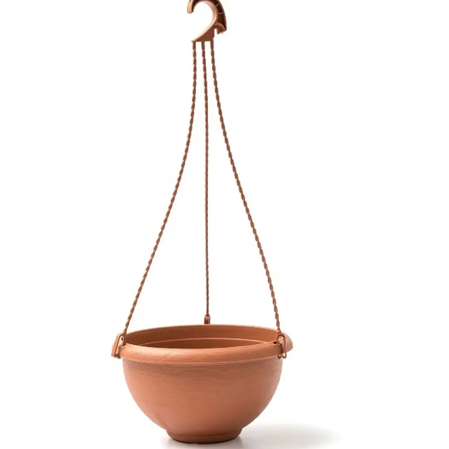 Terrae Basket con gancio universale 30 cm in plastica