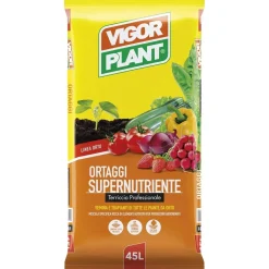 Terriccio per ortaggi Vigorplant supernutriente professionale 45 l