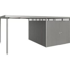 Tettoia laterale Biohort HighLine H5/H6 L grigio quarzo
