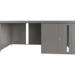 Tetto laterale Biohort per casetta Neo 2A/2B/2C/2D Grigio quarz met