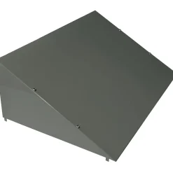 Tettuccio inclinato per spogliatoio 60x40x19cm grigio