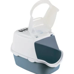 Toilette Cathy easy clean Stefanplast blu e bianco
