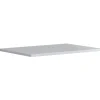 Top di finitura Bali laccato lucido bianco l59,7 x h1,8 x p45,5 cm