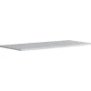 Top di finitura Bali laccato lucido bianco l99,7 x h1,8p x 45,5 cm