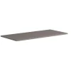 Top di finitura in truciolare 99,7x1,8x45,5 cm laccato opaco grigio