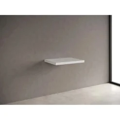 Top senza foro/staffe sp 4 cm L 60,5xP 51,2 cm finitura melaminico