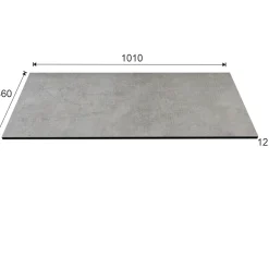 Top teknowood mercurio 1010 x 460 x 12,4 mm