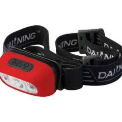 Torcia da testa LED ricaricabile USB
