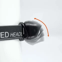 Torcia frontale ricaricabile USB con sensore di movimento