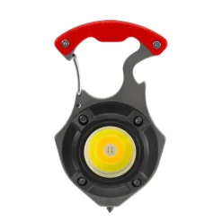 Torcia multifunzione Pocketlight COB LED 5 W alluminio/abs IP44