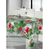 Tovagliato cristallo stampato Jungle 140 cm x 20 m al metro