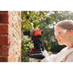 Trapano avvitatore a batteria Black+Decker 18 V 2 Ah