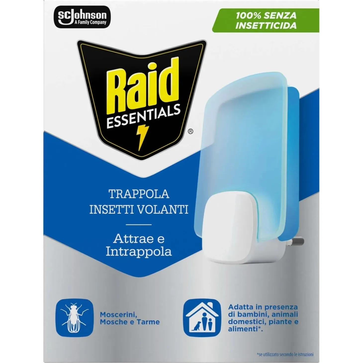 Trappola per insetti LED Raid essential