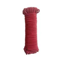 Treccia elastica rossa e nera Ø 5 mm 25