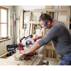 Troncatrice a batteria Einhell te-ms 18/210 Li lama Ø 210 mm