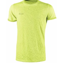 T-shirt da lavoro slim fit giallo tg. XL