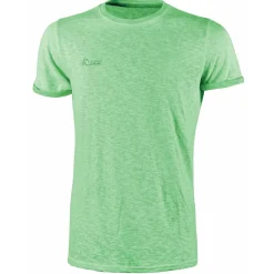 T-shirt da lavoro slim fit verde tg. L