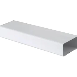 Tubo canalizzazione rettangolare 120 mm x 60 mm x 1000 mm