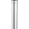 Tubo l. 1000 mm diam. 100 acciaio inox sp.0,5 mm - mono parete