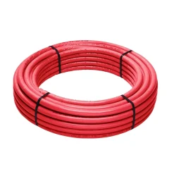Tubo Multistrato PE-RT isolato rosso in rotolo da 25m diametro 16x2mm