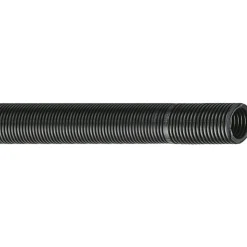Tubo pieghevole diam. 25 mm nero 25 m