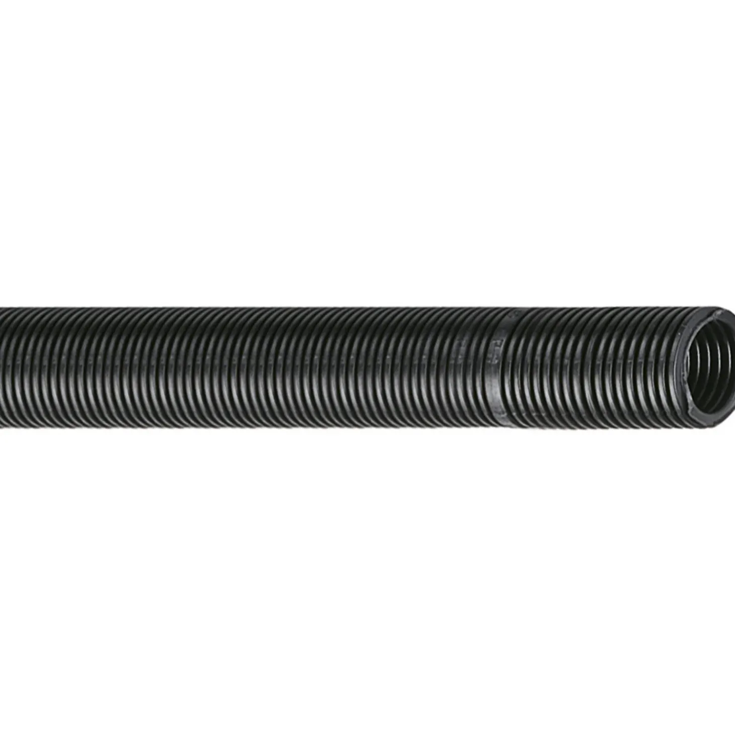 Tubo pieghevole Ø 25 mm nero 10 m