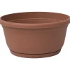 Unica Ciotola con sottovaso 30 cm in plastica