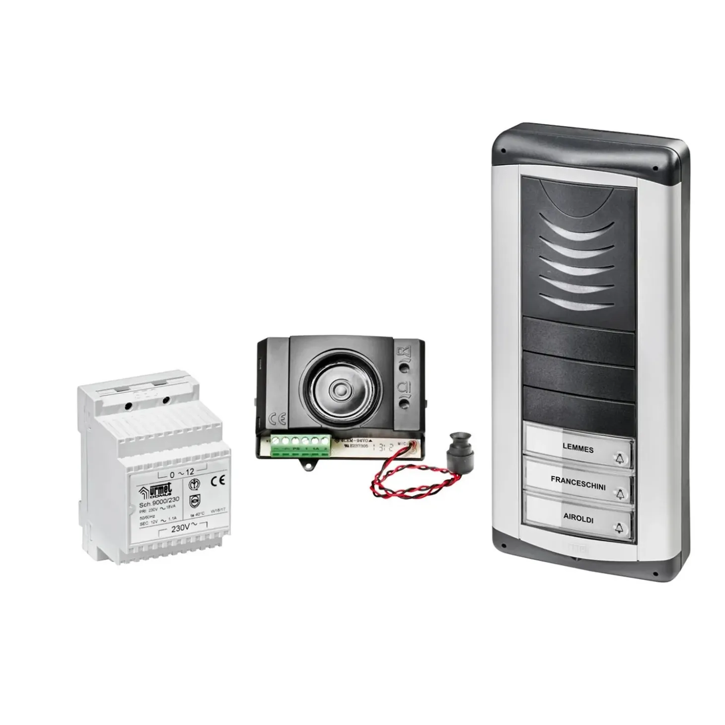 URMET Kit audio plurifamigliare fino a 6 chiamate