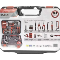 Valigetta porta utensili professionale completa 107 pz