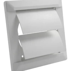 Valvola di chiusura automatica colleg. tubi 165 x 165 mm Bianco / Ø 125 mm