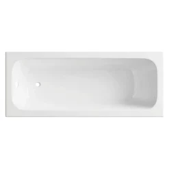Vasca da bagno da incasso rettangolare Cabaiguán 150 cm bianco in acrilico