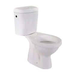 Vaso a terra Lake WC monoblocco scarico a pavimento bianco