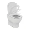 Vaso filo parete con sedile rallentato Ideal standard bianco