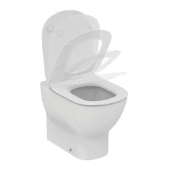 Vaso filo parete con sedile rallentato Ideal standard bianco