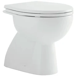 Vaso WC in ceramica Geberit Colibri a terra con scarico a pavimento