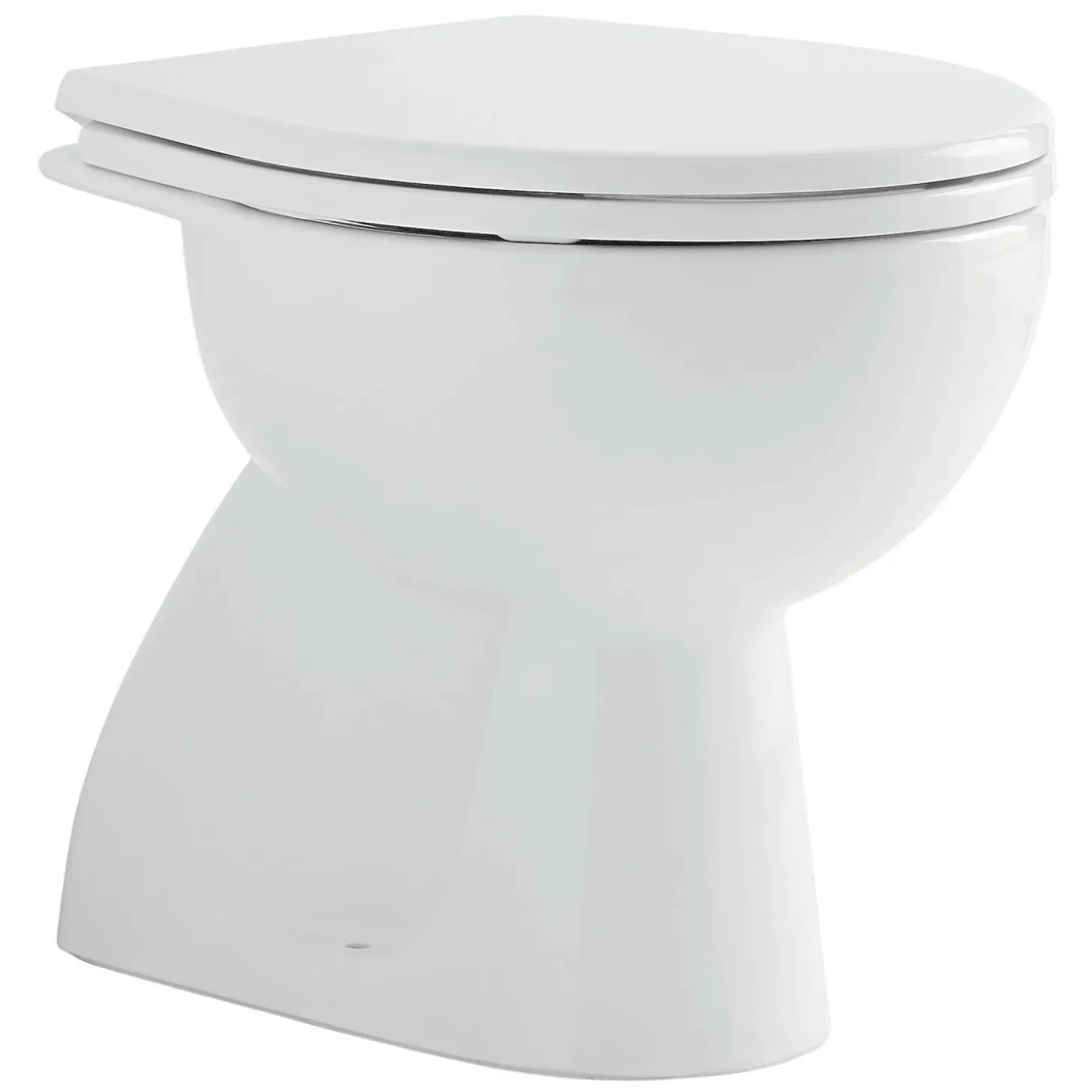 Vaso WC in ceramica Geberit Colibri a terra con scarico a pavimento