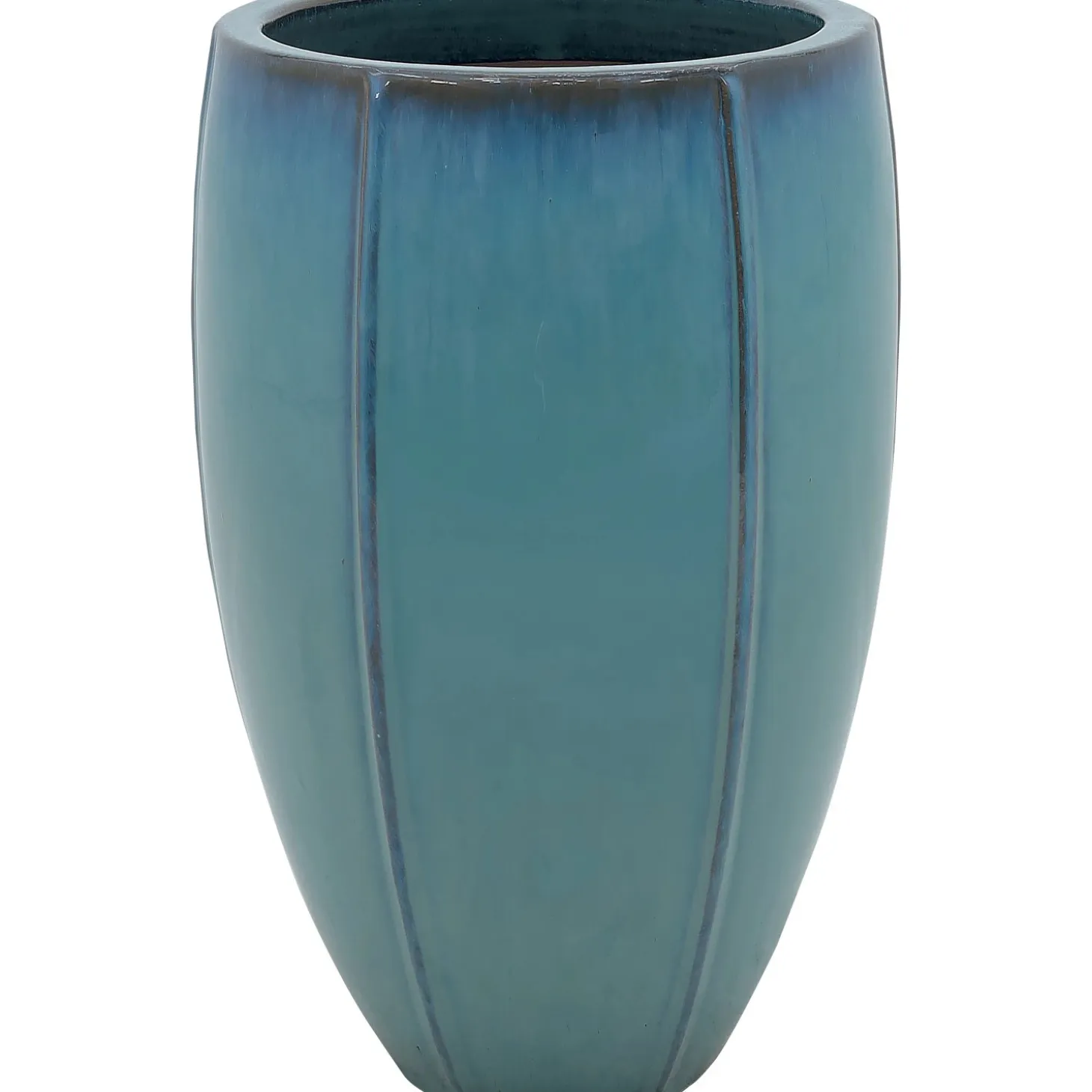 Vaso da esterno blu 40 x 57 cm
