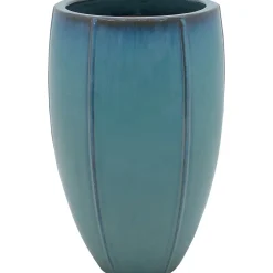 Vaso da esterno blu 31 x 49 cm