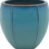 Vaso da esterno blu 33 x 31 cm