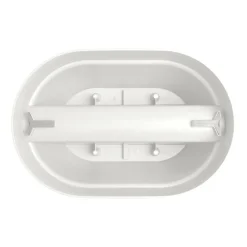 Vaso da ringhiera Flower Bridge Elho Vibia Campana 39x26x22 cm bianco seta