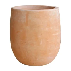 Vaso in terracotta ovale 35x35x39 cm