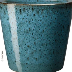 Vaso in terracotta smaltata Azulejos Deroma Ø 28 cm
